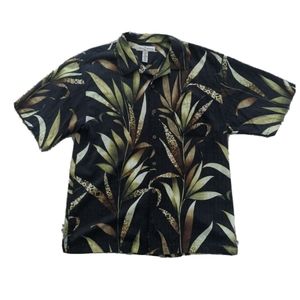 Tommy Bahama Men’s Hawaiian 100% Silk  Shirt